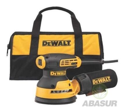 Juego de lijadora Dewalt 5 pulgadas de gancho y lazo DWE6423K