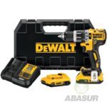 Juego Dewalt taladro percutor atornillador sin escobillas de 1/2″ DCD796D2-B3