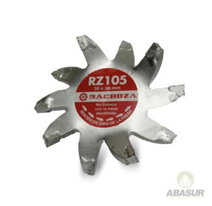Fresa para acanaladora MACROZA 30x30mm