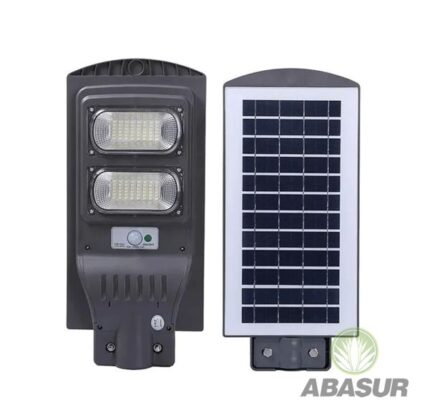 Luminario de led solar Magna Lux 60w reflector urbano, modelo LS-6060