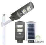 Luminario de led solar Magna Lux 60w reflector urbano, modelo LS-6060