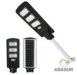 Luminario de led solar Magna Lux 90w reflector urbano, modelo LS-9090