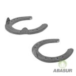 Herradura delta – Mustad para equitación con pestañas número 00, juego de 4 piezas