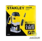 Router Stanley fresadora / rebajadora 1200 watts 1-1/3 Hp, modelo SRR1200