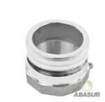 Conexión rápida aluminio 3″ macho x rosca hembra, modelo CMA-A3