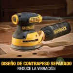 Lijadora de palma roto orbital DEWALT 5″, modelo DWE6421-B3
